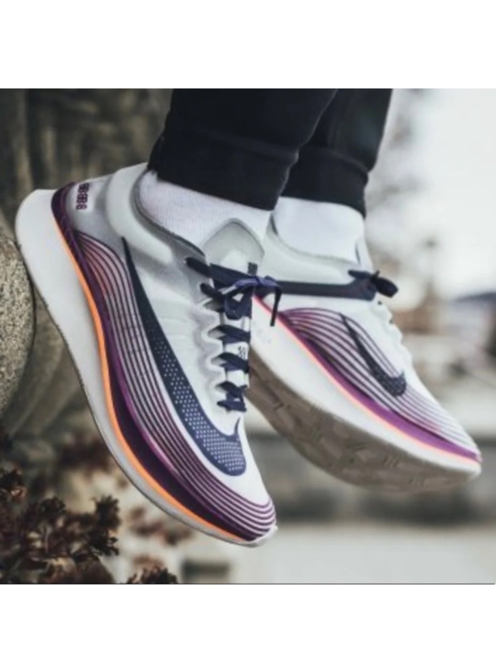 NIKE translucent Zoom Fly SP lightweight women’s sneakers Size 4.5
